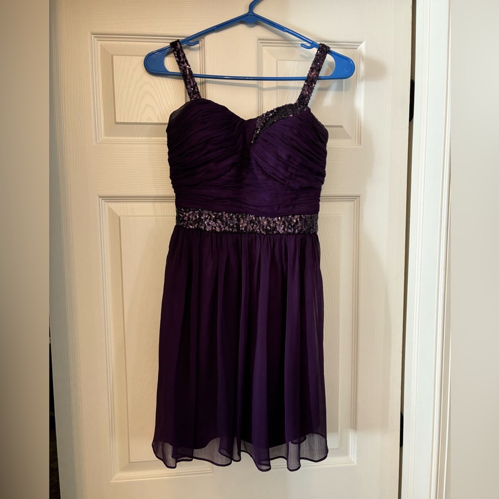 Dancing Queen USA- Short purple dress- Size Small